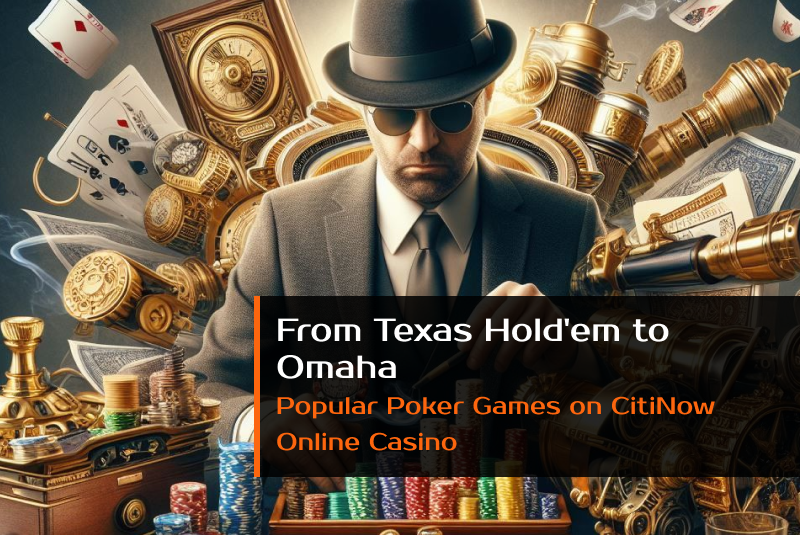 From Texas Hold'em to Omaha: Popular Poker Games on CitiNow Online Casino